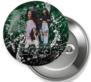 Graduation Gear Button