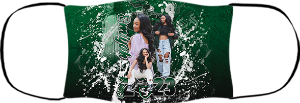 Graduation Gear Allover Face Mask