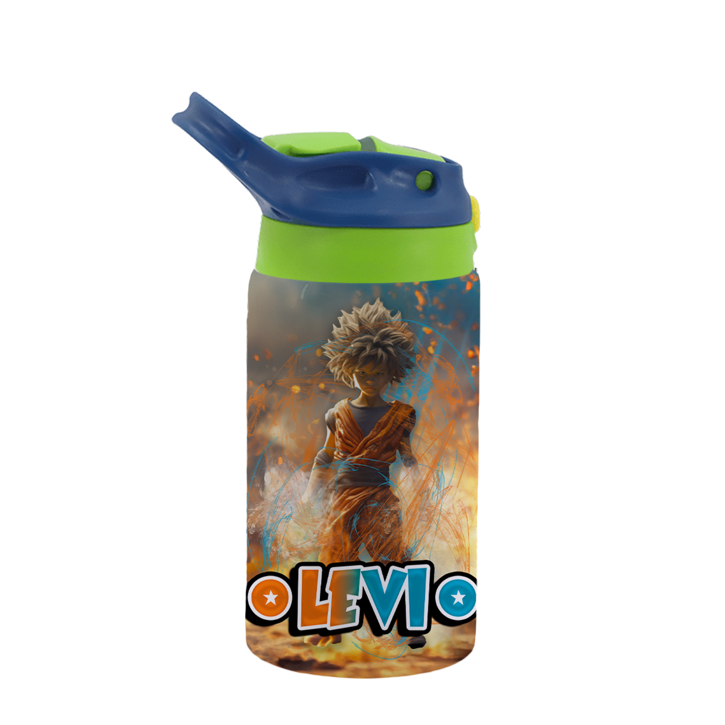 DBZ-Inspired  Kids Tumbler